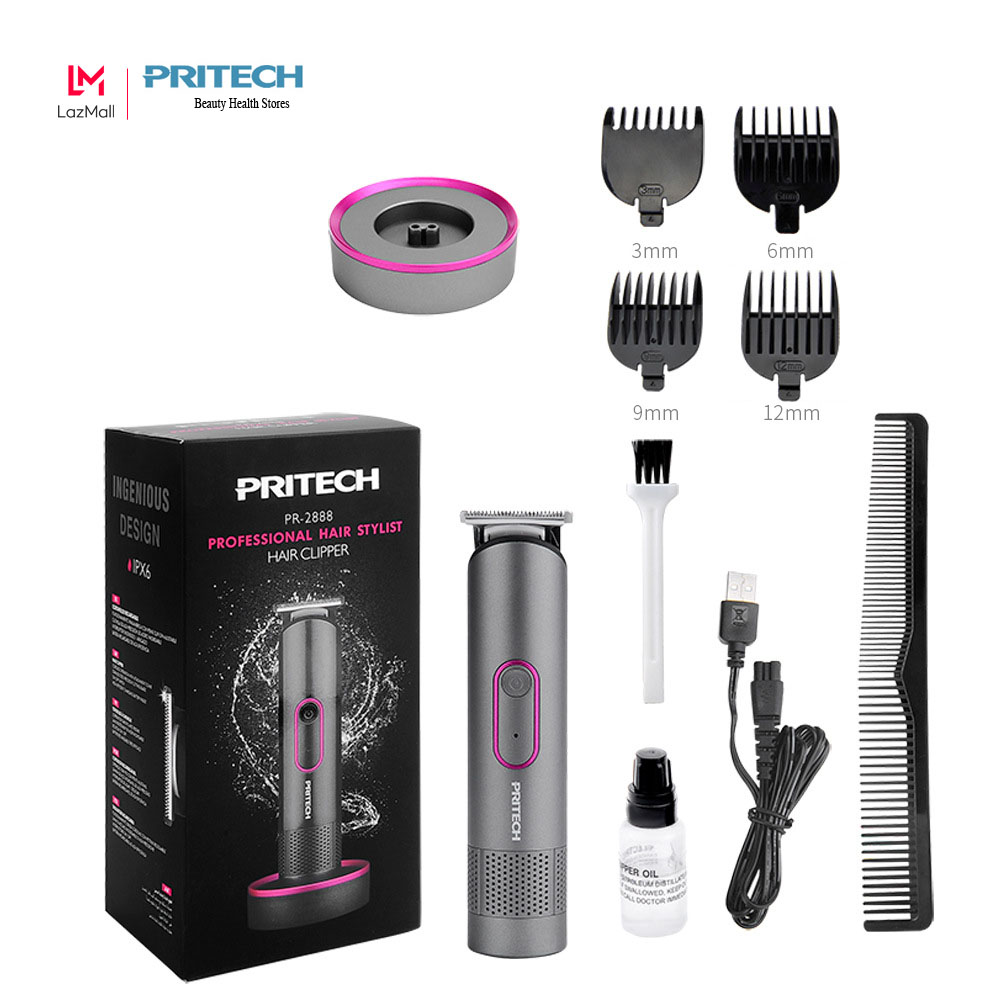 Tông Đơ Cắt Tóc Pritech Chính Hãng chuẩn cho Salon, gia đình