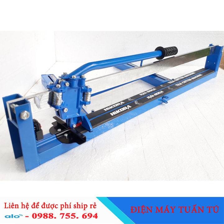 Máy cắt gạch men bàn đẩy 80cm - máy cắt gạch đá 80cm - máy cắt gạch - bàn cắt gạch Hikora Nhật Bản