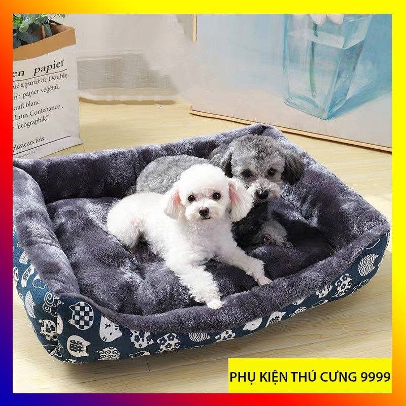 HOT♙□ Ổ đệm nằm cho chó mèo hình chữ nhật