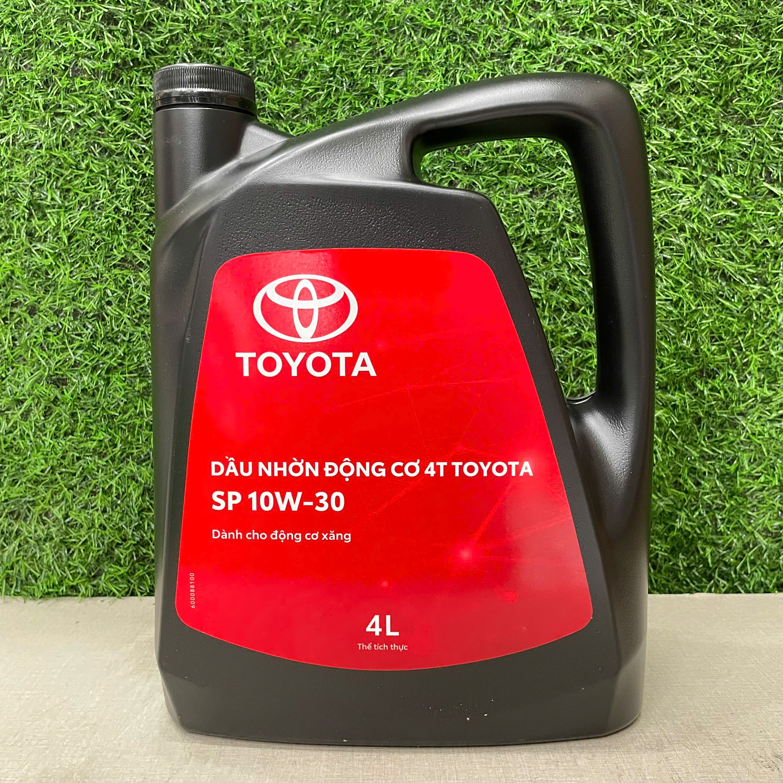 [ Hàng chính Hãng ] Dầu động cơ TOYOTA SN 10W30 dành cho xe máy xăng (4 Lít)