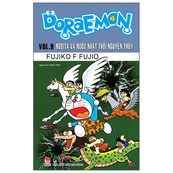 Fahasa - Doraemon Truyện Dài - Tập 9 - Nobita Và Nước Nhật Thời Nguyên Thủy (Tái Bản 2019)