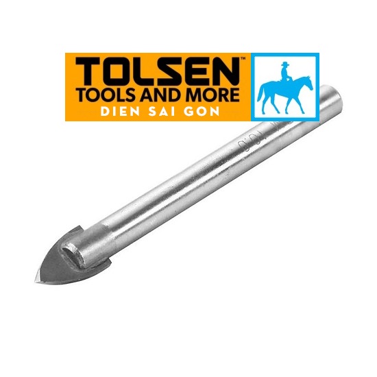 Mũi khoan kính khoan gạch 5mm 6mm 10mm tolsen 75692