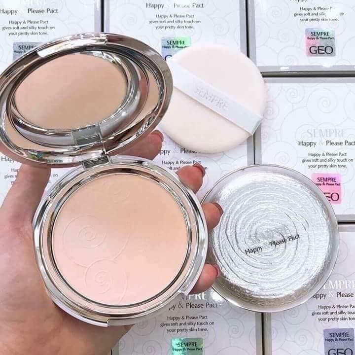 Phấn phủ geo trắng siêu mịn