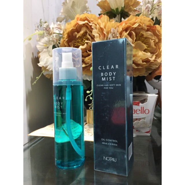 Xịt trị mụn toàn thân Clear Body Mist 200ml| Hàn Quốc|không đổi trả, cam kết hàng đúng mô tả, chất lượng đảm bảo an toàn đến sức khỏe người sử dụng