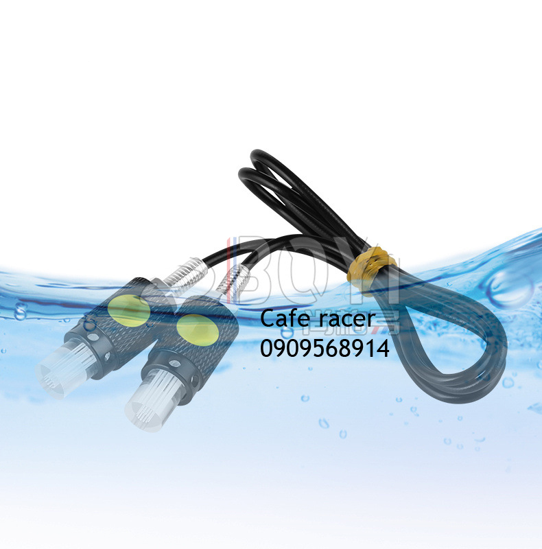 Cặp 2 led dermi xi nhan muty led thế hệ mới dùng độ Winer Exceiter cafe racer mô tô