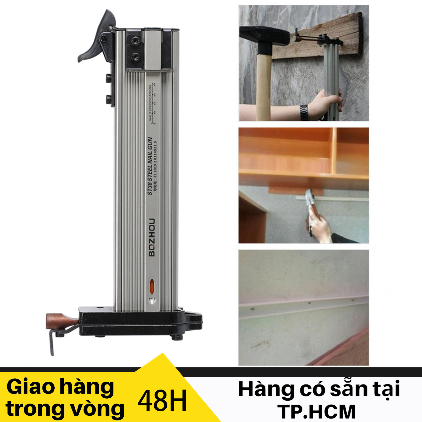Dụng cụ hỗ trợ đóng đinh bê tông tự động st38, dụng cụ đóng đinh, búa đóng đinh, Pop-up tự động