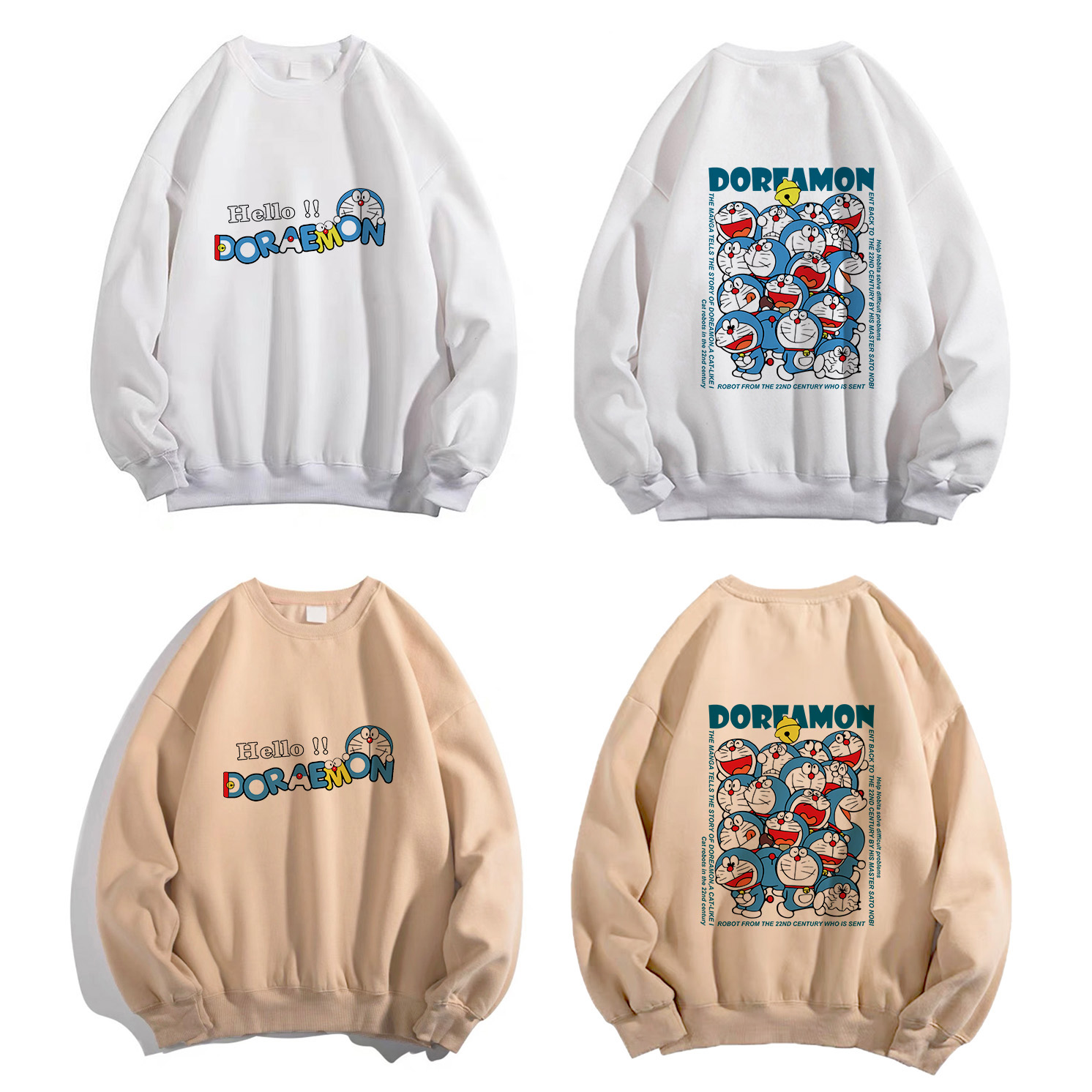 Áo sweater unisex nam nữ in hình kute
