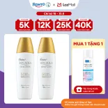 [VB] Bộ 2 Kem chống nắng Skin Aqua dưỡng trắng, kiểm dầu, dùng hàng ngày dạng sữa Sunplay Skin Aqua Clear White Eco Việt Nam SPF50, PA++++ 25g