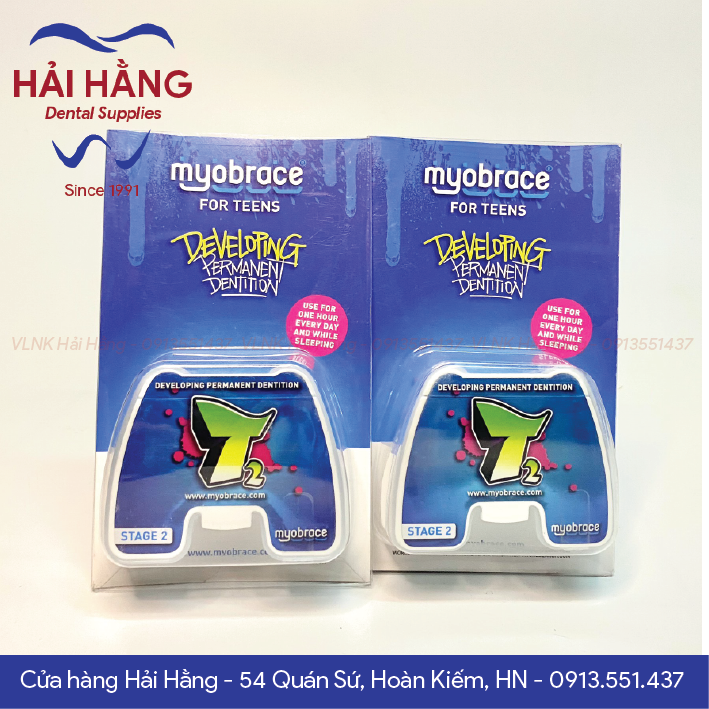 Hàm chỉnh răng Trainer Myobrace T2 for Teens