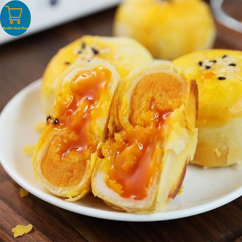 Thùng 1kg Bánh Liu Pía Ngàn Lớp Nhân Trứng Tan Chảy Đài Loan B08KG - BeeGin Food Shop
