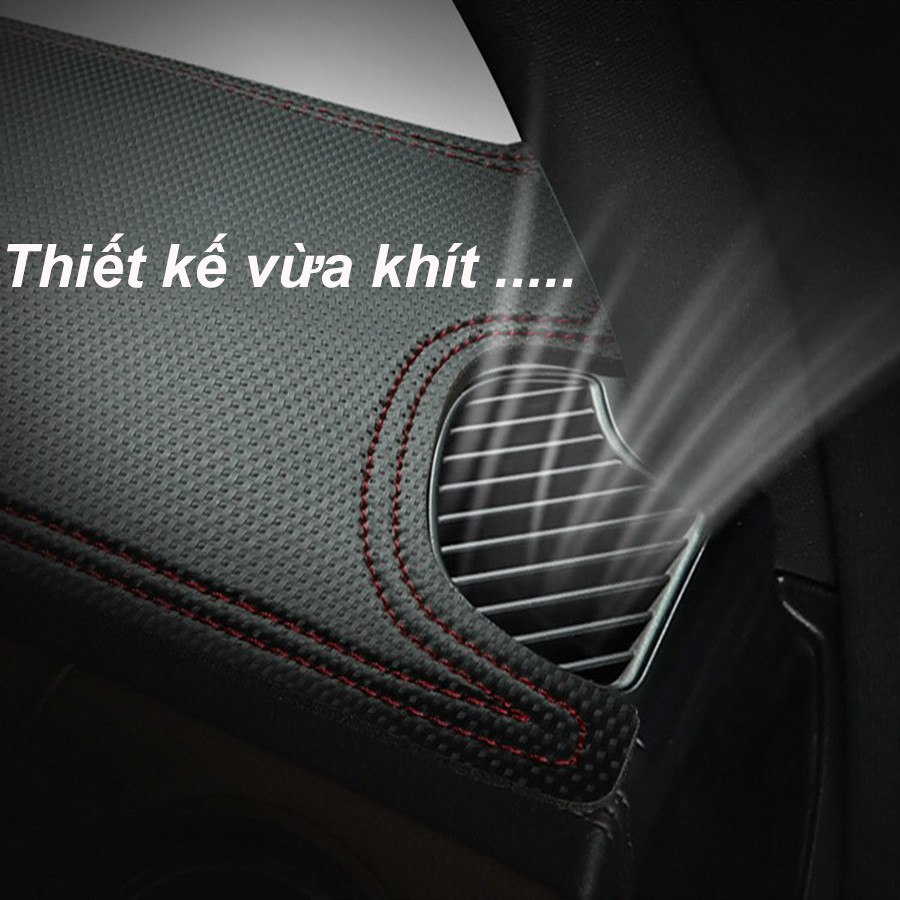 Thảm taplo da carbon xe honda city đời 2014 đến 2021 hàng cao cấp