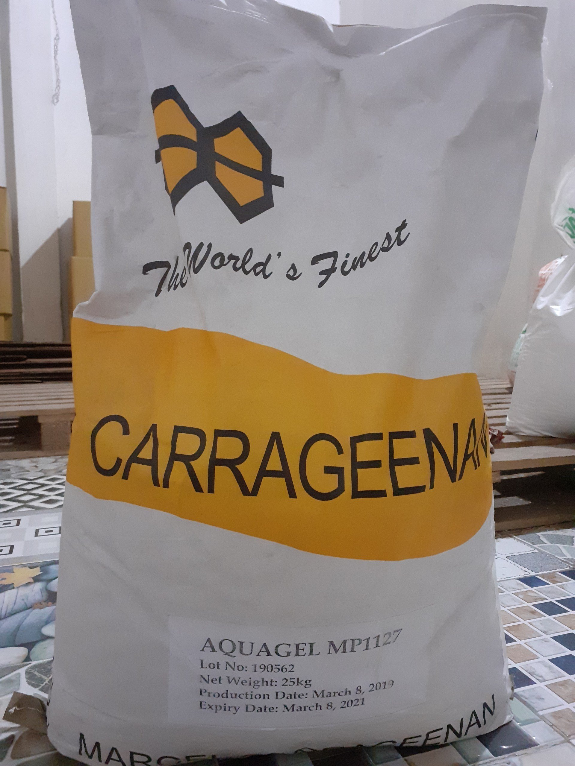 CARRAGEENAN 1KG_ Phụ gia tạo kêt dính, dẻo cho thịt,giò, chả cá..(1127)