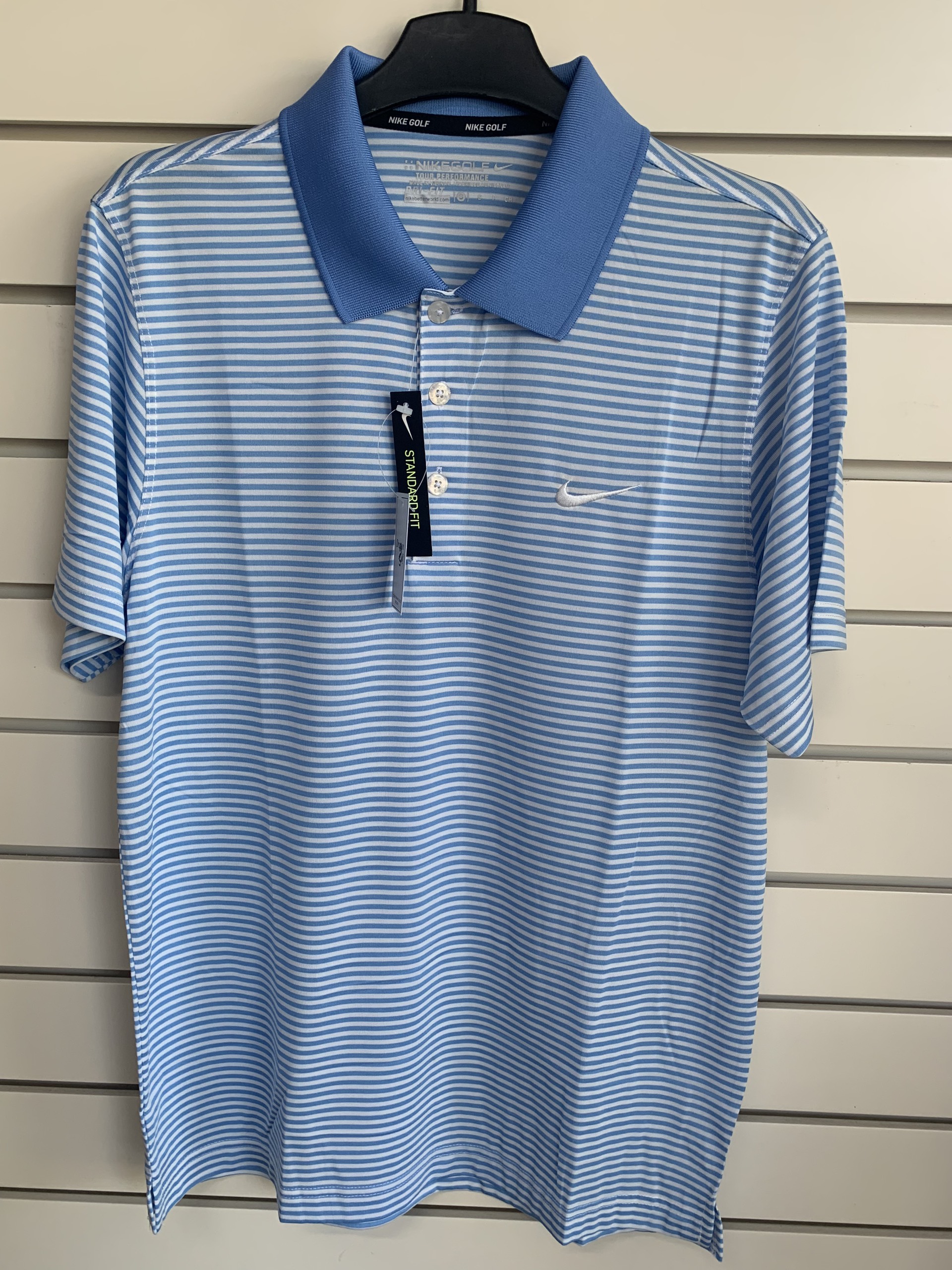 Áo golf nam nike kẻ golf t shirt