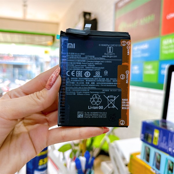 Pin xiaomi poco x3 - bn57, bảo hành đổi trả