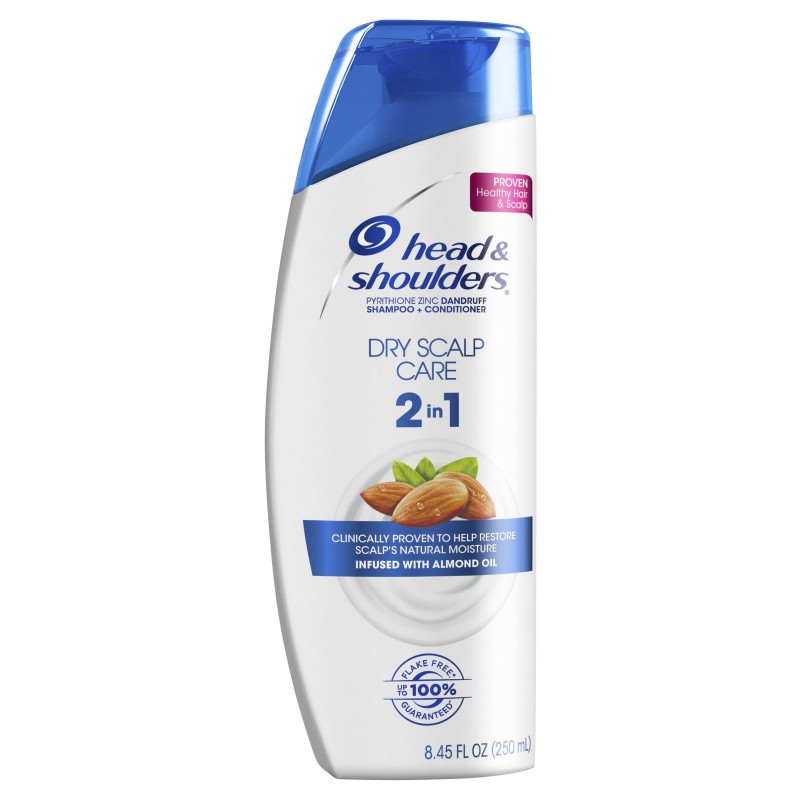 [HCM]Dầu gội và xả Head & Shoulders 2 in 1 Dry Scalp Care tinh chất dầu hạnh nhân dành cho tóc khô  - USA