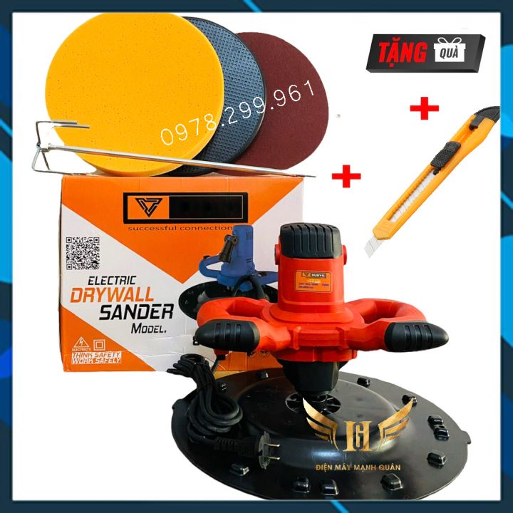 ❤️ MÁY Xoa Vữa Máy Khuấy Sơn BSA 850W ❤️ Làm Phẳng Mặt Tường - Trà Nhám Tường - Công Suất Lớn