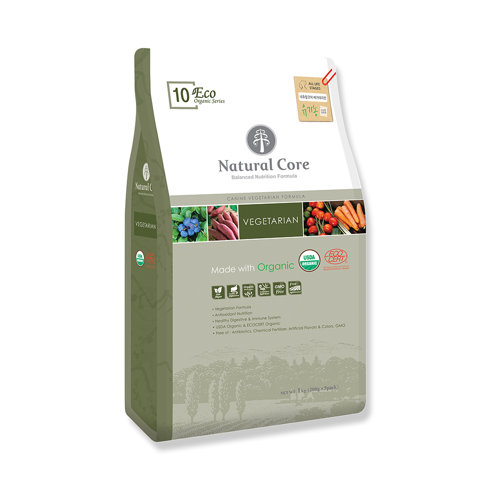Thức ăn hữu cơ Natural Core chay cho chó 1kg