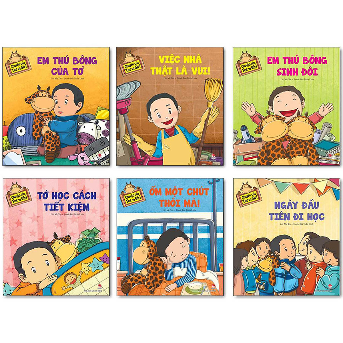 Combo 6 cuốn: chuyện của tee và giri