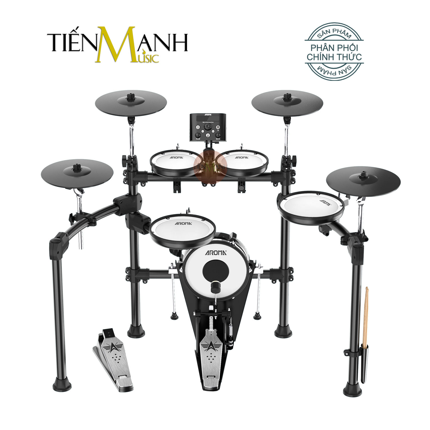 Chính Hãng Bộ Trống Điện Tử Aroma TDX-25II Electronic Digital Drum Kit