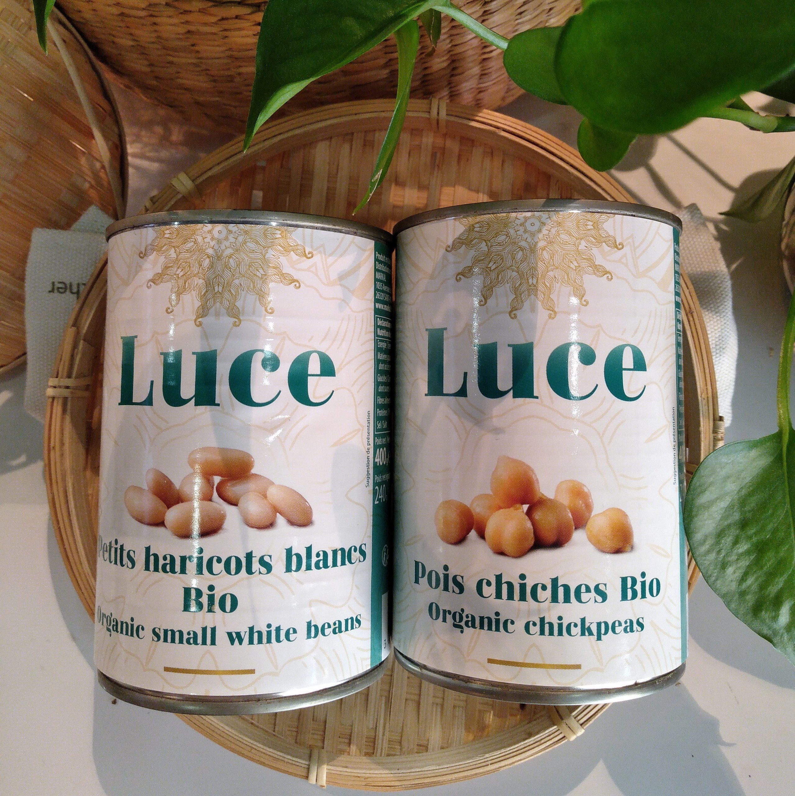 Đậu hạt hữu cơ đóng hộp Luce- Markal - Leafhouse hcm