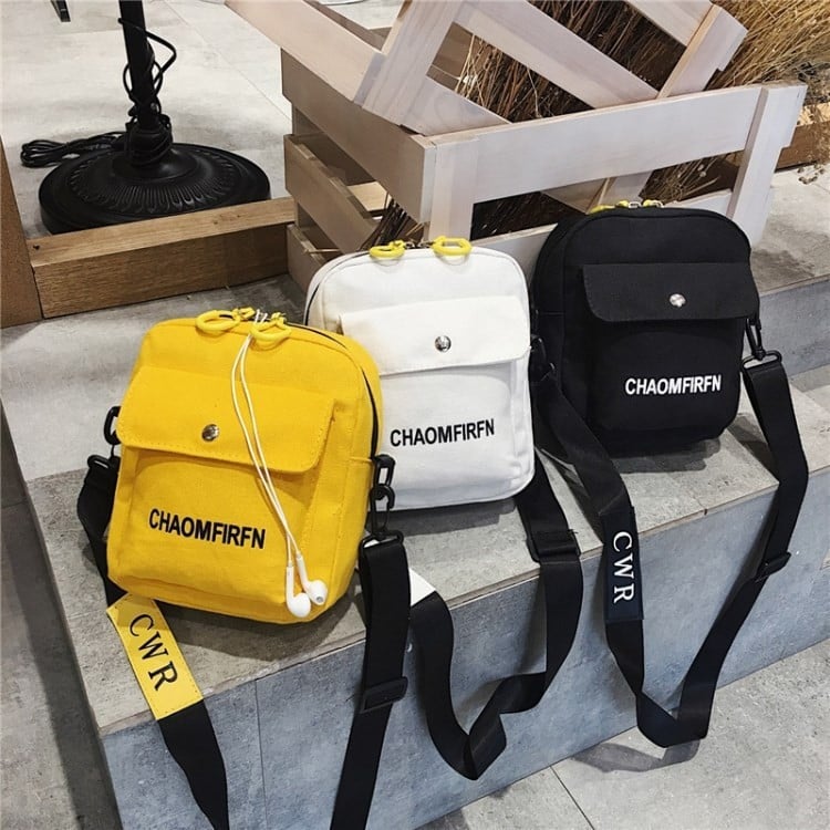 Túi đeo chéo Unisex nữ mẫu vuông