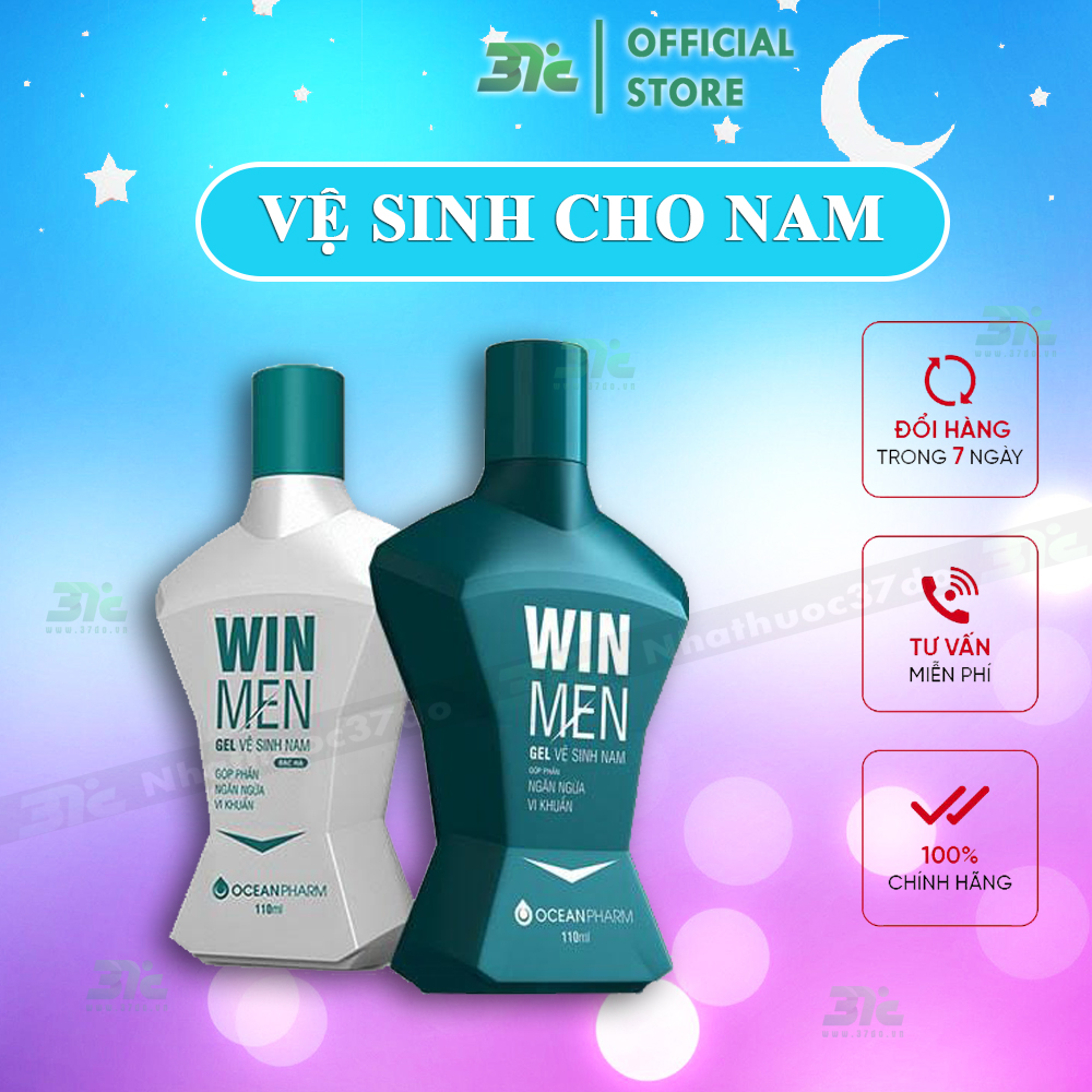 Dung dịch vệ sinh nam Winmen - Vệ sinh vùng kín - Luôn che tên sản phẩm trên gói hàng