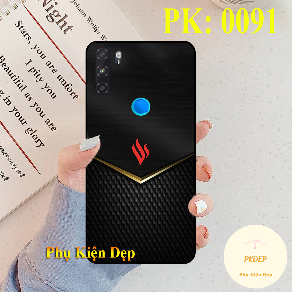 [HCM]Ốp lưng Vsmart Active 3 dẻo đen in hình công nghệ-Technologi