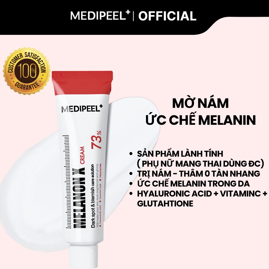 [MEDIPEEL Official] [Chăm Sóc Da Melanon X Kem 30ml Làm Sáng & Chống Nếp Nhăn 30ml (Hỗ Trợ Giảm Đốm Đen) Chống Lão Hóa Loại Bỏ