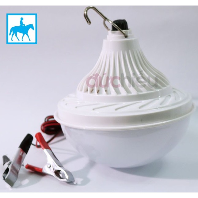 Bóng đèn led 12V 100W kẹp bình dùng bình ắc quy Td-2060-12V