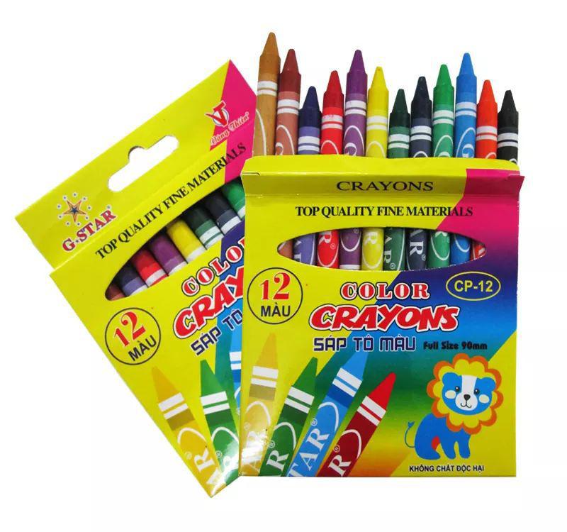 Sáp Dầu Gstar 12 Màu CP-12