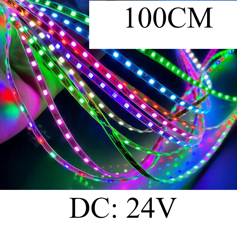 dây led DC 24v dùng cho xe tải dài 100cm đèn led 7 màu