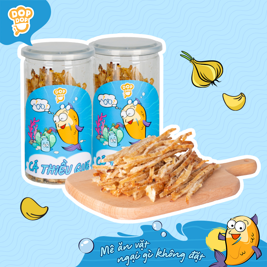 Combo 2 hộp cá thiều que 250g ngon rẻ chất lượng