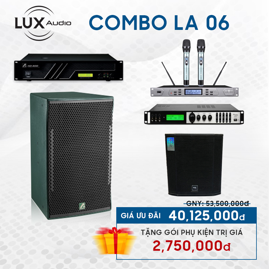 Karaoke gia đình combo La 06