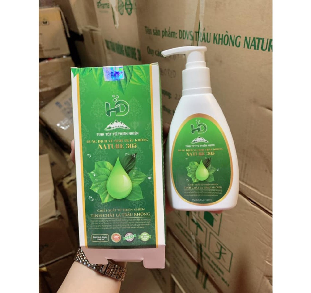 Dung dịch vệ sinh trầu không