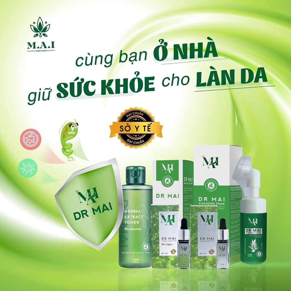 COMPO DR.MAI + SỮA RỬA MẶT + TONER