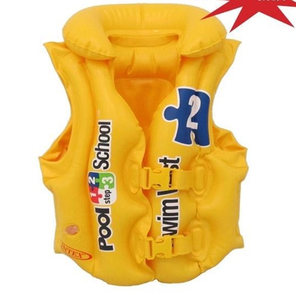Áo phao intex 58660eu tiêu chuẩn châu âu an toàn cho bé