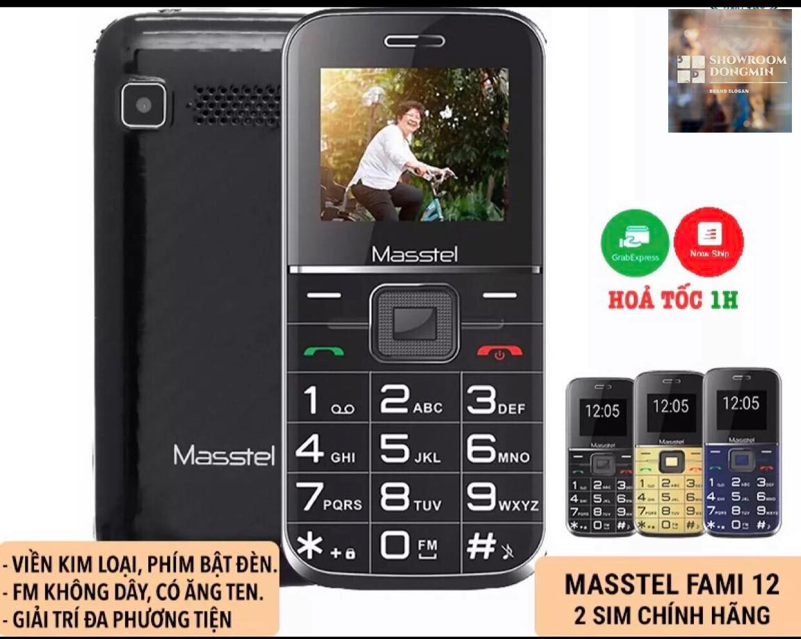 Điện thoại dành cho người già Masstel FAMI 12