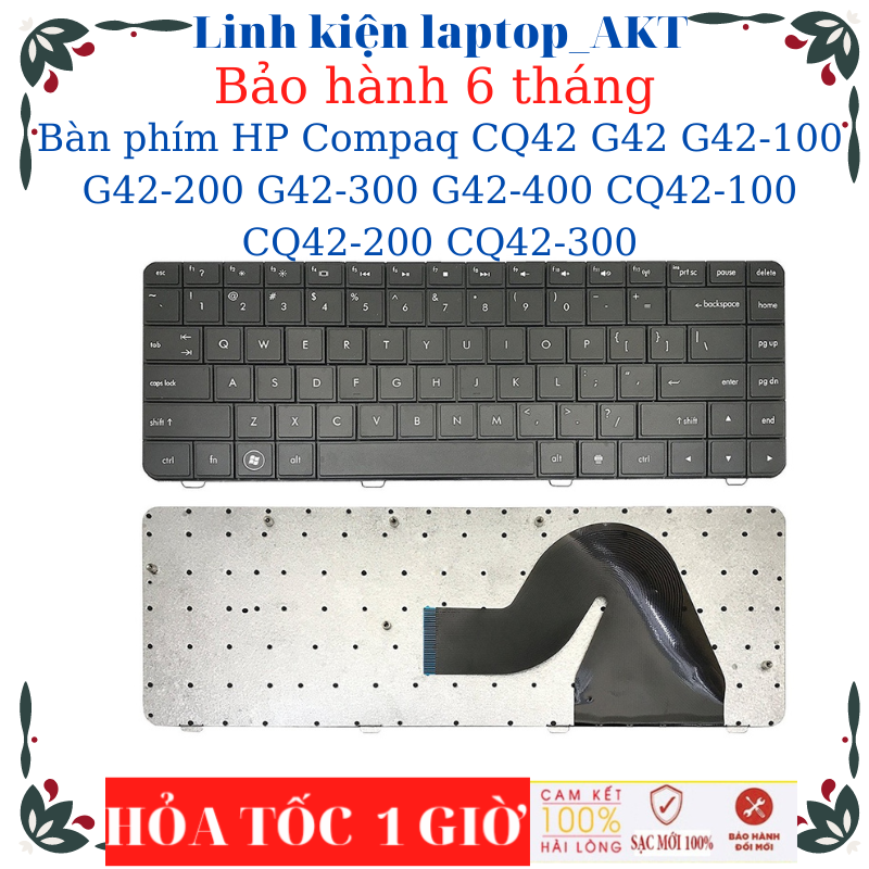 Bàn phím laptop hp compaq cq42 g42 g42-100 g42-200 g42-300 g42-400 cq42-100 cq42-200 cq42-300