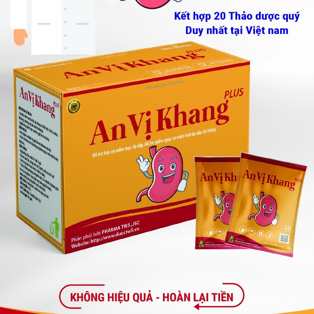 An Vị Khang Plus - Chuyên Bệnh Dạ Dày, Đại Tràng, hội chứng ruột kích thích