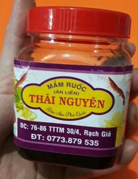 Mắm ruốc ăn liền Thái Nguyên 300gr