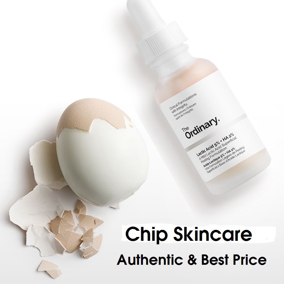 Serum sáng da giảm thâm lactic acid + ha 2% - the ordinary lactic 10%