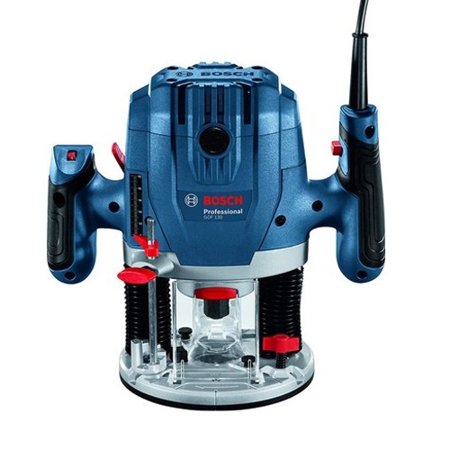 Máy phay gỗ 2 tay cầm 1300w 220v bosch - gof130 chính hãng _ có tem kích hoạt bảo hành điện tử toàn quốc