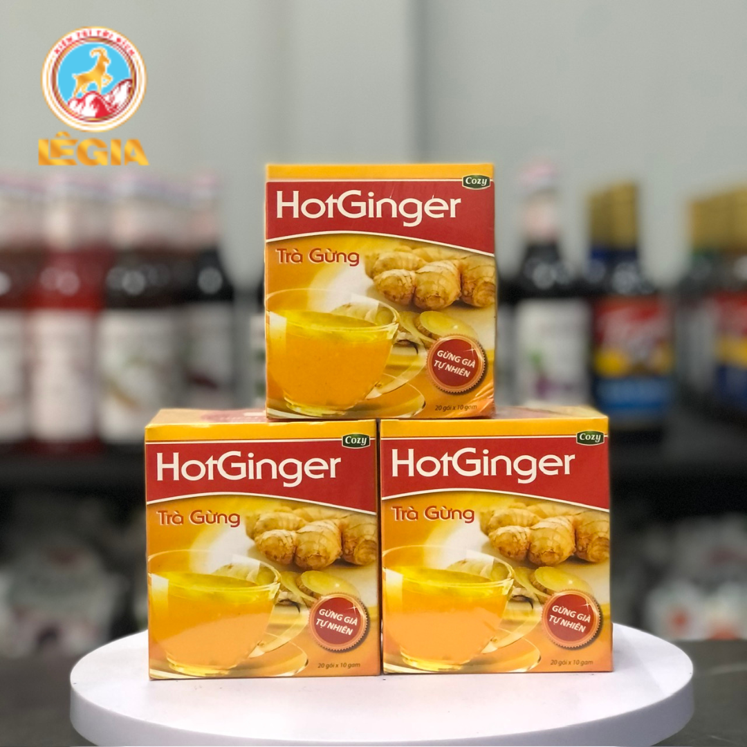 Trà gừng HotGinger Cozy hộp 200g