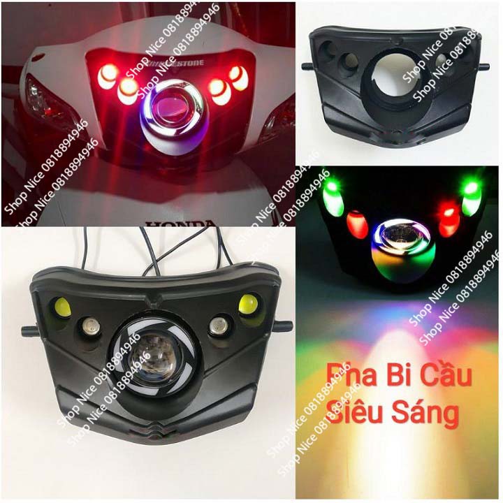 Pha đèn mắt cú wave a loại 1 pha