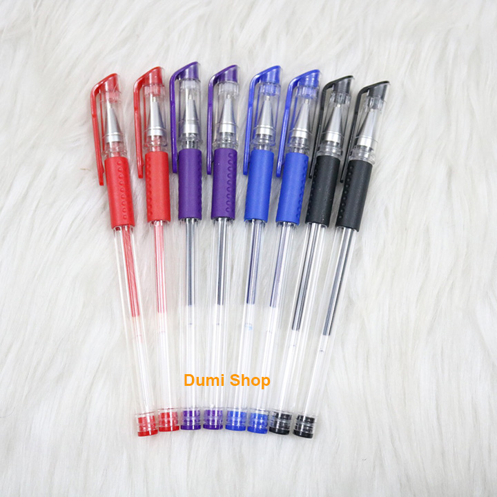[HCM]Combo 10 cây viết bi mực nước - bút bi mực nước - Dumi Shop