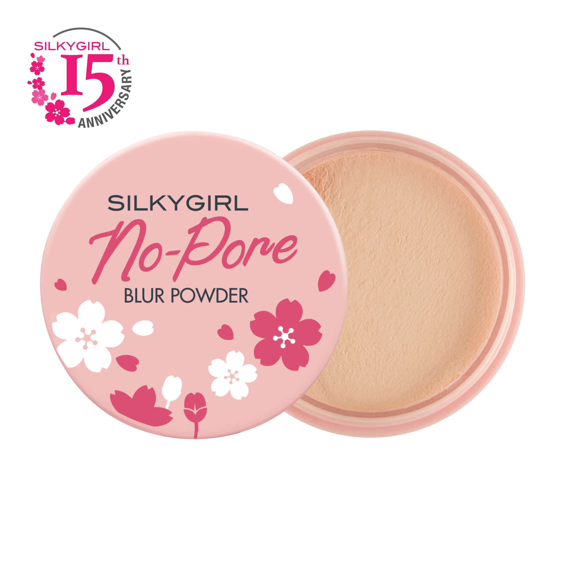 Phấn Phủ Bột SilkyGirl No Pore Blur Powder