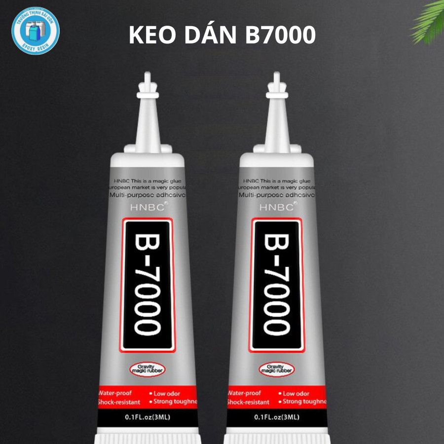 Keo Dán Đa Năng B7000 Tuýp 15mm Dán Nhựa, Dán Kim Loại, Da, Đá, Giấy, Gỗ, Kính Điện Thoại - Trường Thịnh Sài Gòn
