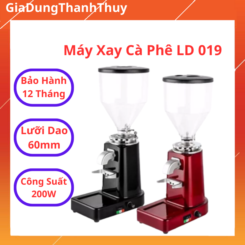Máy xay cà phê ld 019, máy xay cafe espresso bh12 tháng