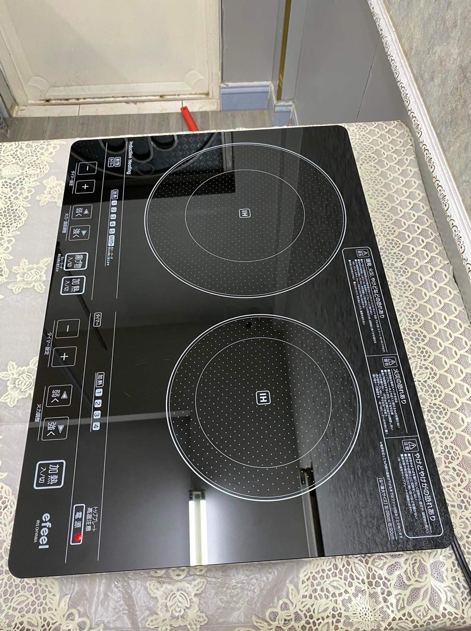 Bếp từ Nhật bãi phím cảm ứng sang trọng, bếp từ dương nội địa Nhật 100v 1400W, bếp từ dương không lò nướng, bếp từ Nhật giá rẻ