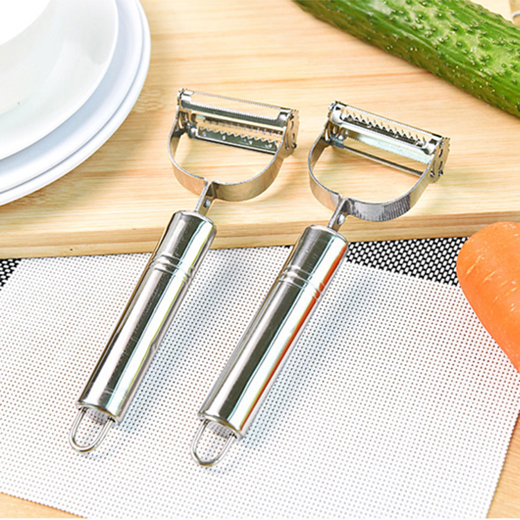Dao bào sợi rau củ quả bằng inox siêu bén cầm chắc tay. dao bào sợi inox rẻ siêu đẹp
